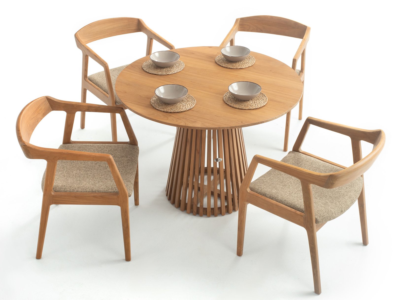 MUSHROOM DINING TABLE &HENDRY CHAIR Thumbnail